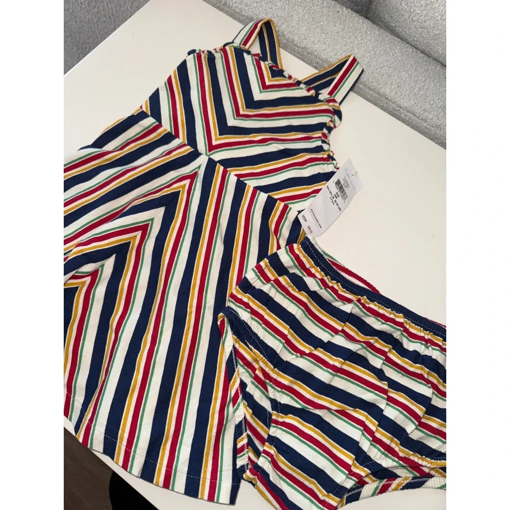 Toddler Ralph Lauren Bloomer‎ Cotton Set Striped NWT 24 months